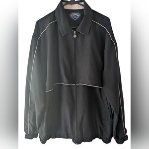 Callaway Men's Black Windbreaker Jacket